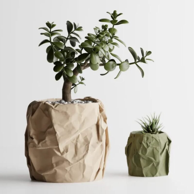 Crumbled pot planter first image